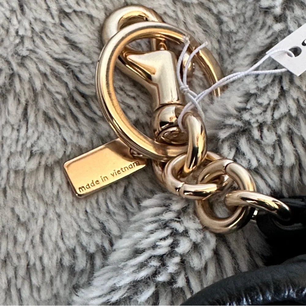 Coach N/S Mini Tote Bag Charm Keychain CU280 NWT - Picture 10 of 14